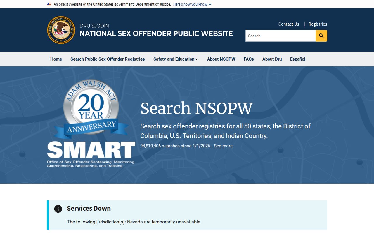 Fond du Lac County national sex offender registry search source